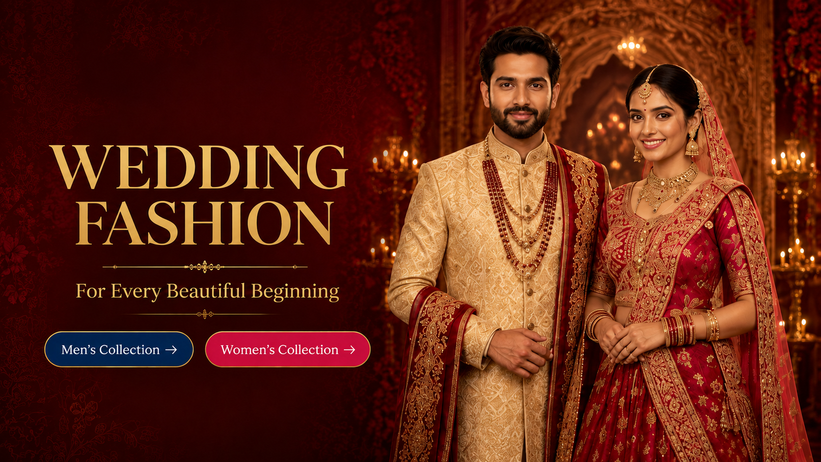 Subhamasthu Wedding Fashion Banner