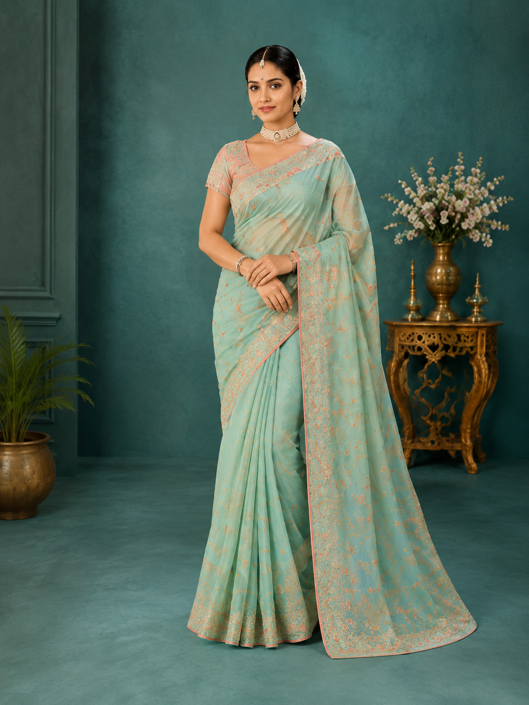 Work Sarees
